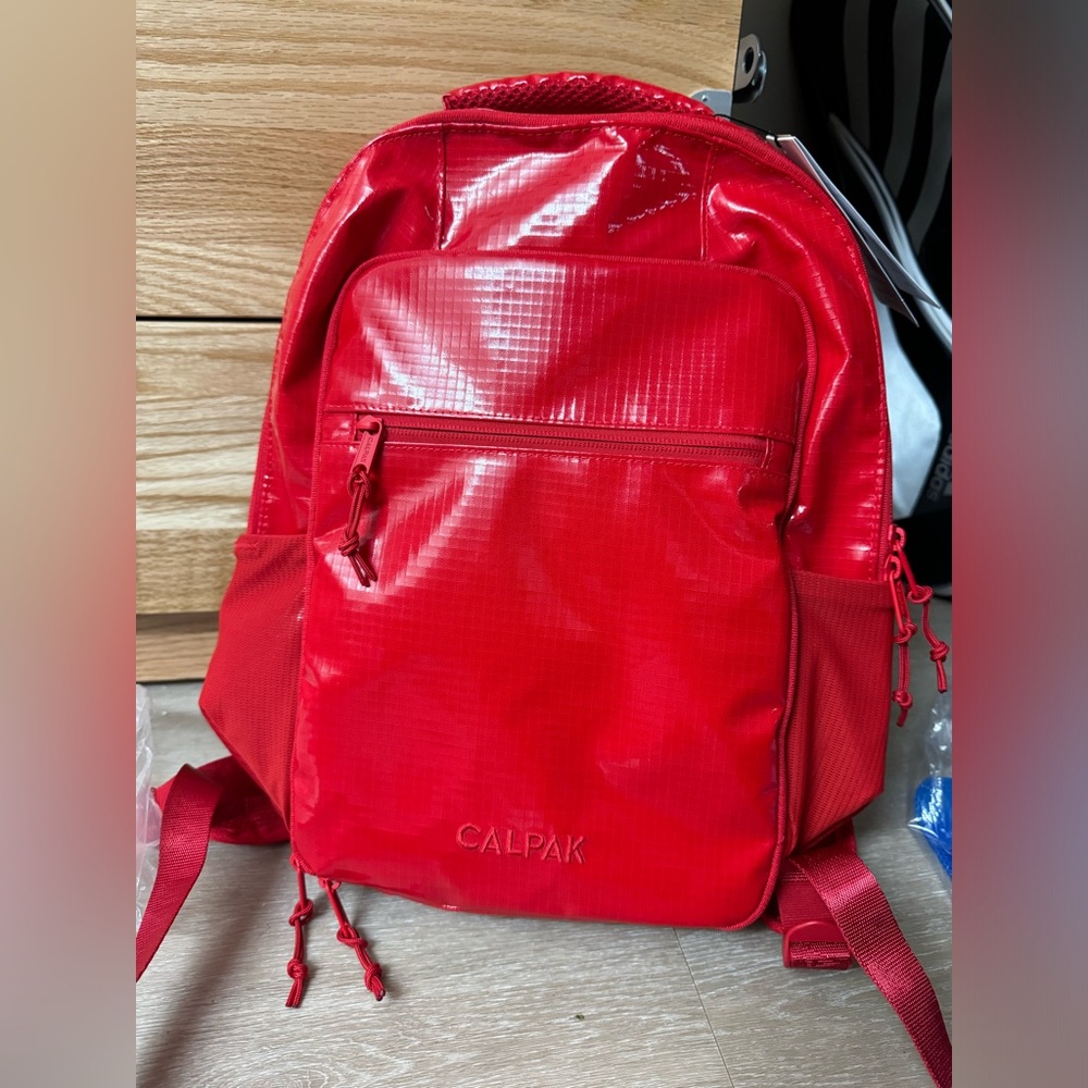 Calpak Terra Laptop Backpack in Flame